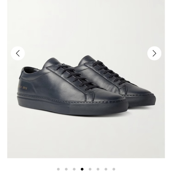 Men’s navy Common Projects - size 43 equivalent to men’s 11 - Picture 2 of 7